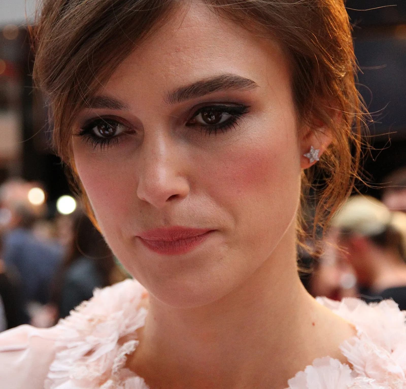 Keira Knightley at the Anna Karenina world premiere in London.
