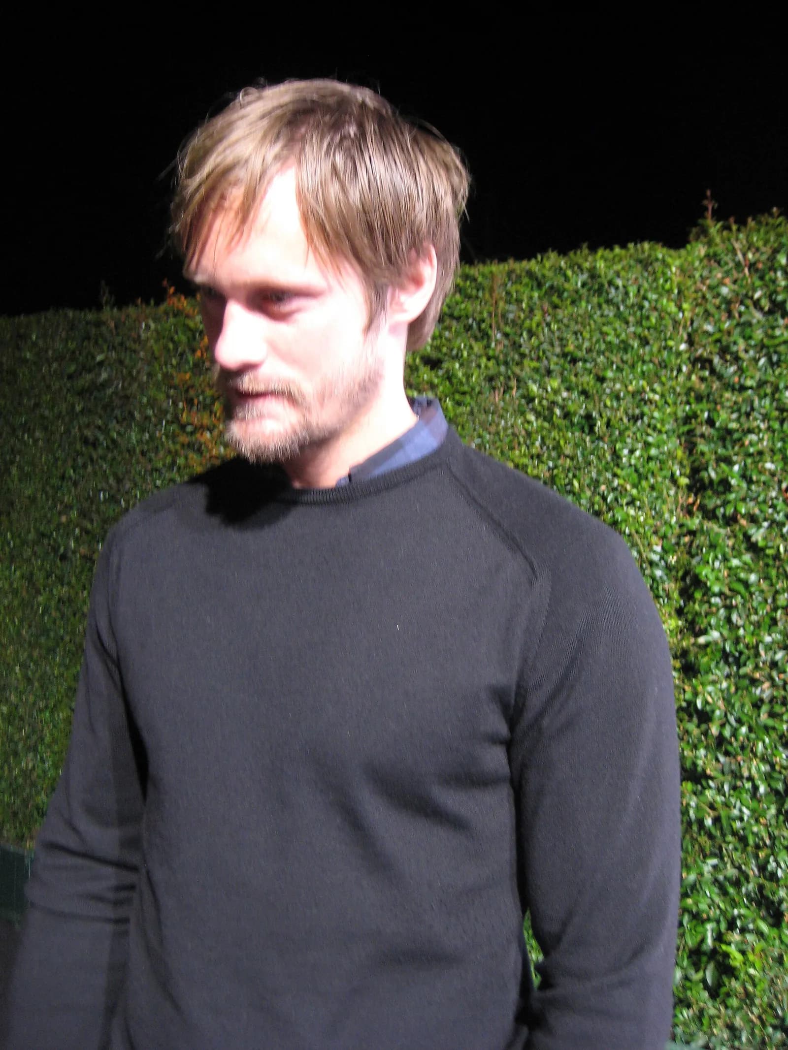 Alexander Skarsgård at an Entertainment Weekly/Revlon party in 2008.