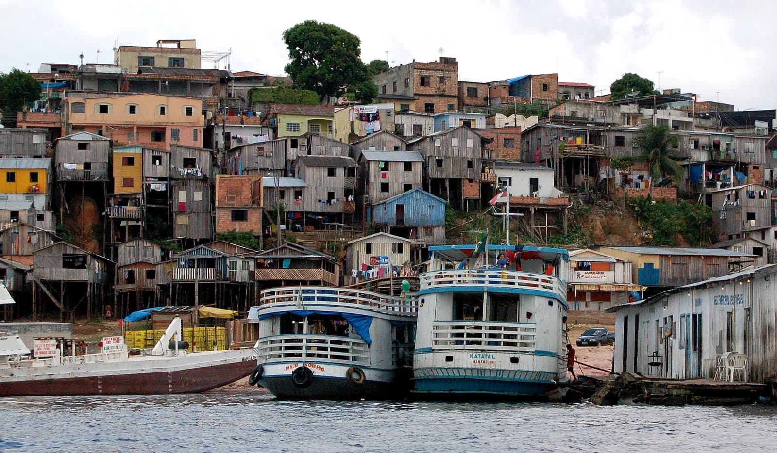 View of Manaus, Amazonas, Brazil.