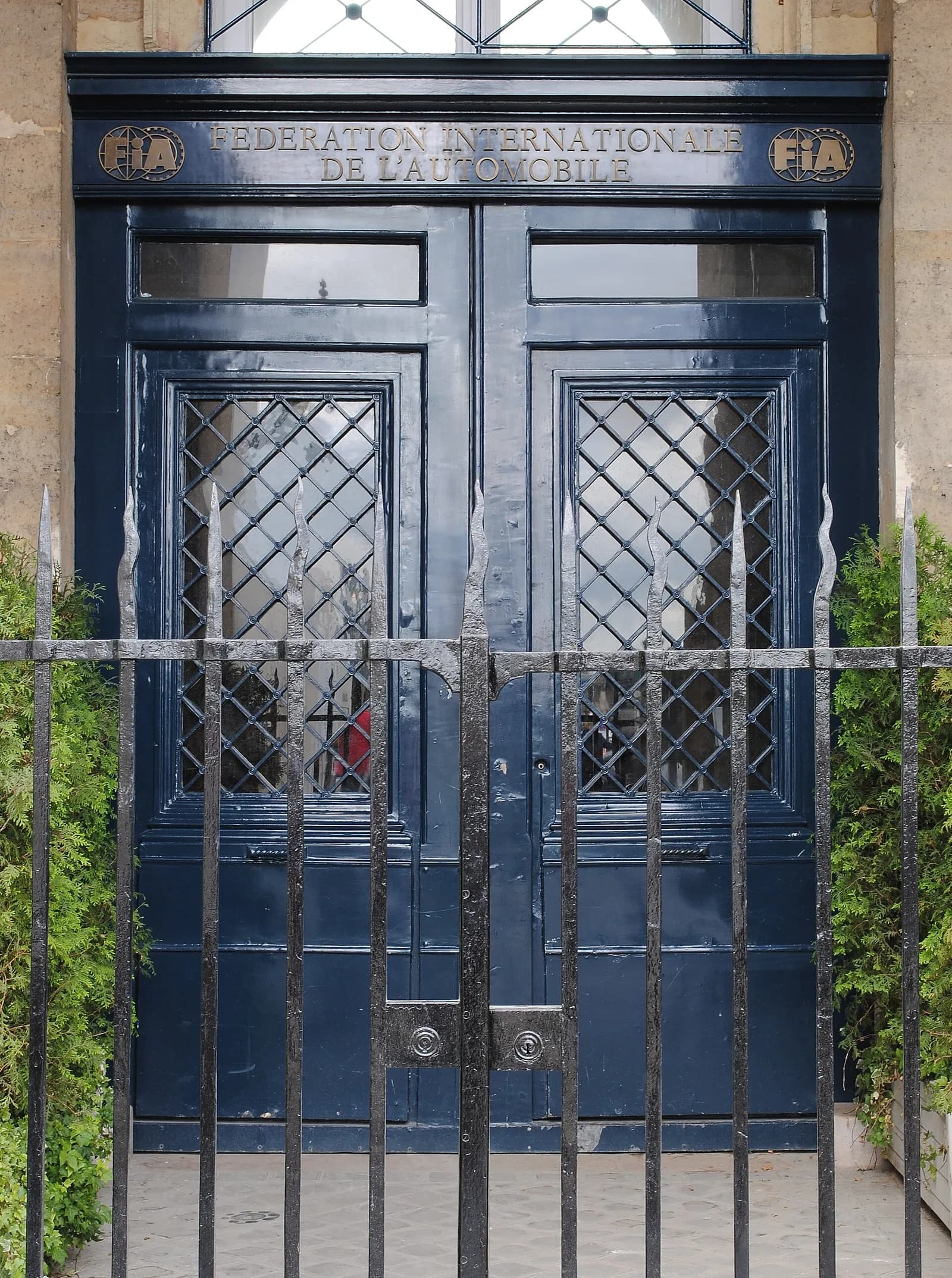 The FIA headquarters at 8 Place de la Concorde in Paris.