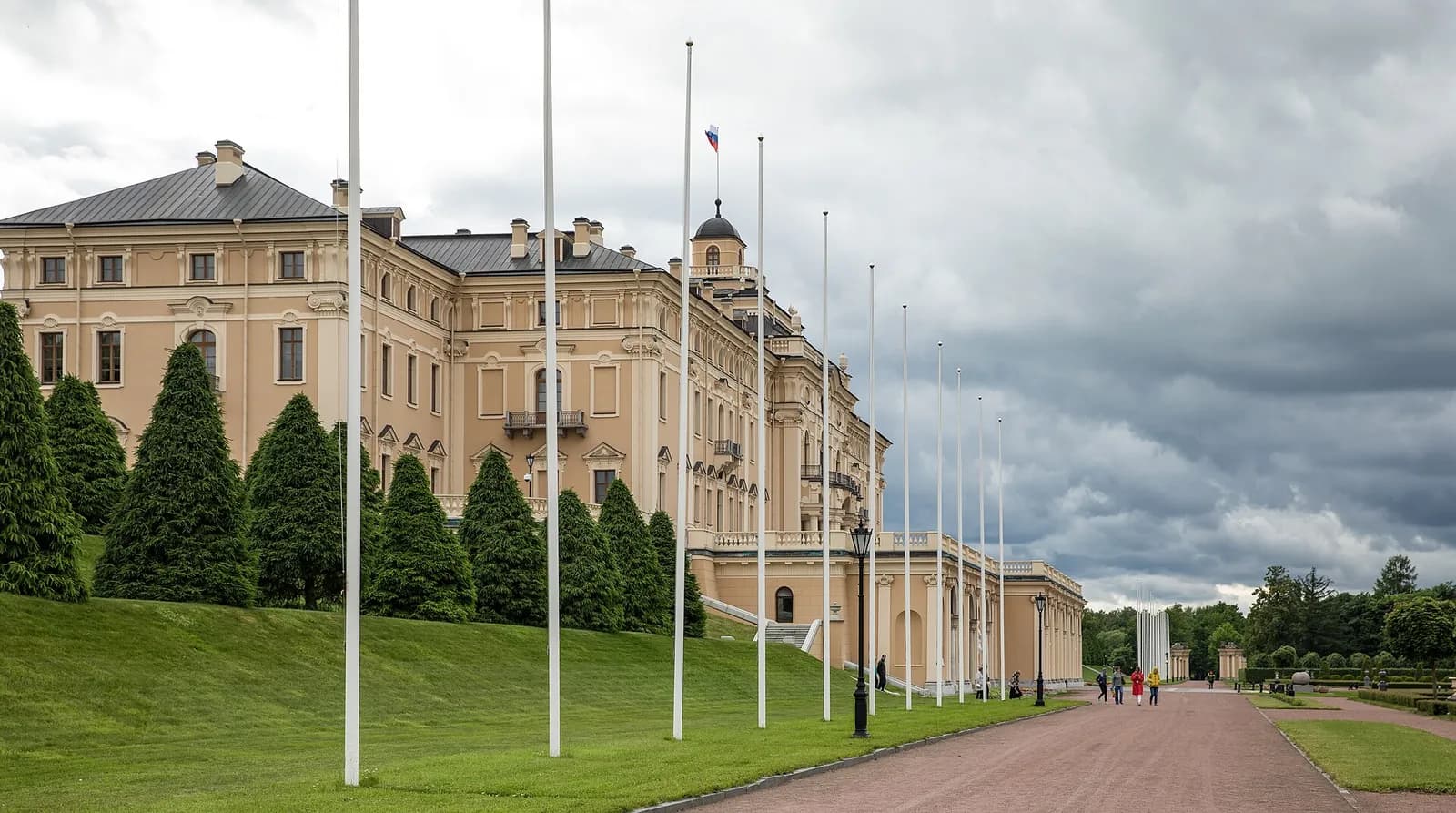 Constantine Palace in Strelna, outside Saint Petersburg, Russia.