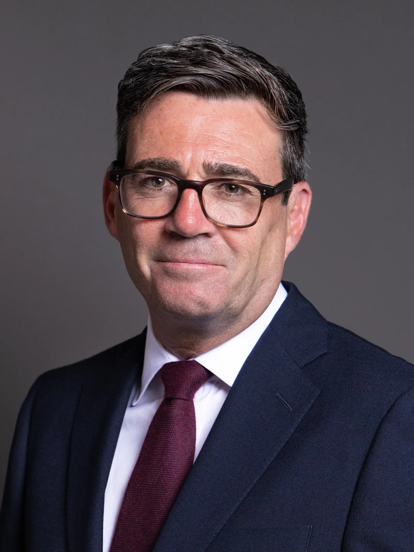 Official portrait of Andy Burnham