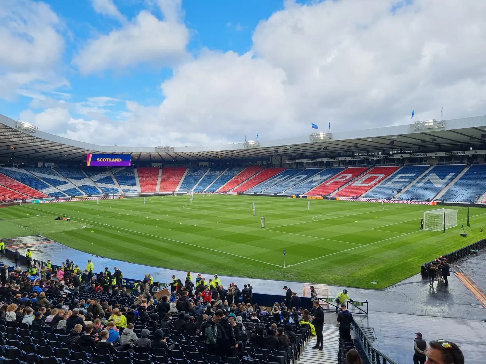 Hampden Park stadium in Glasgow