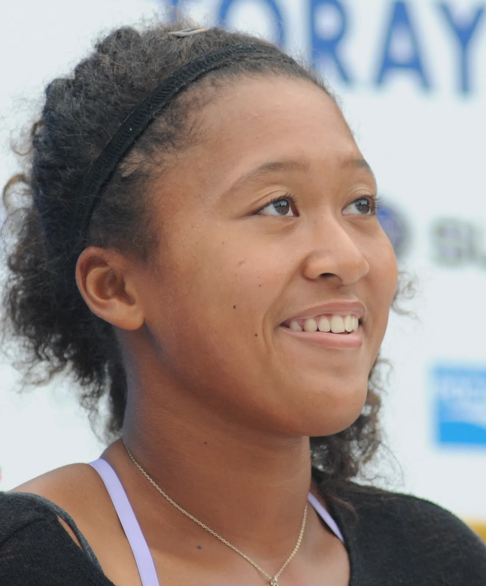 Naomi Osaka at the 2014 Toray Pan Pacific Open.