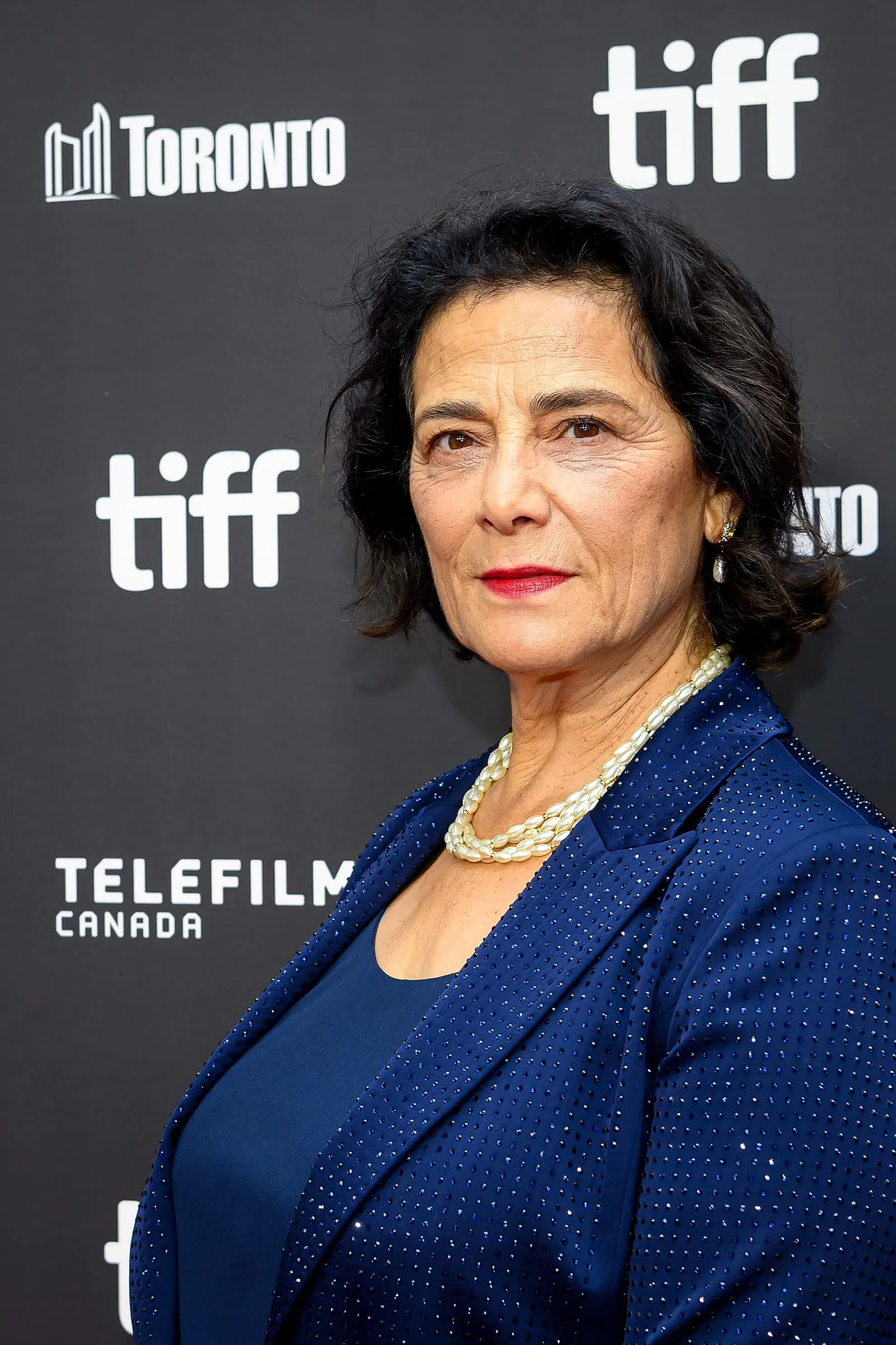Hiam Abbass at the 2026 Toronto International Film Festival