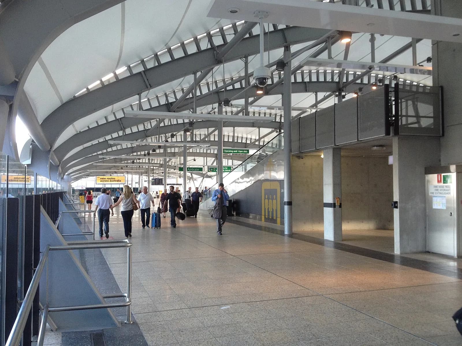 Skyway at Brisbane Airport’s Domestic Terminal