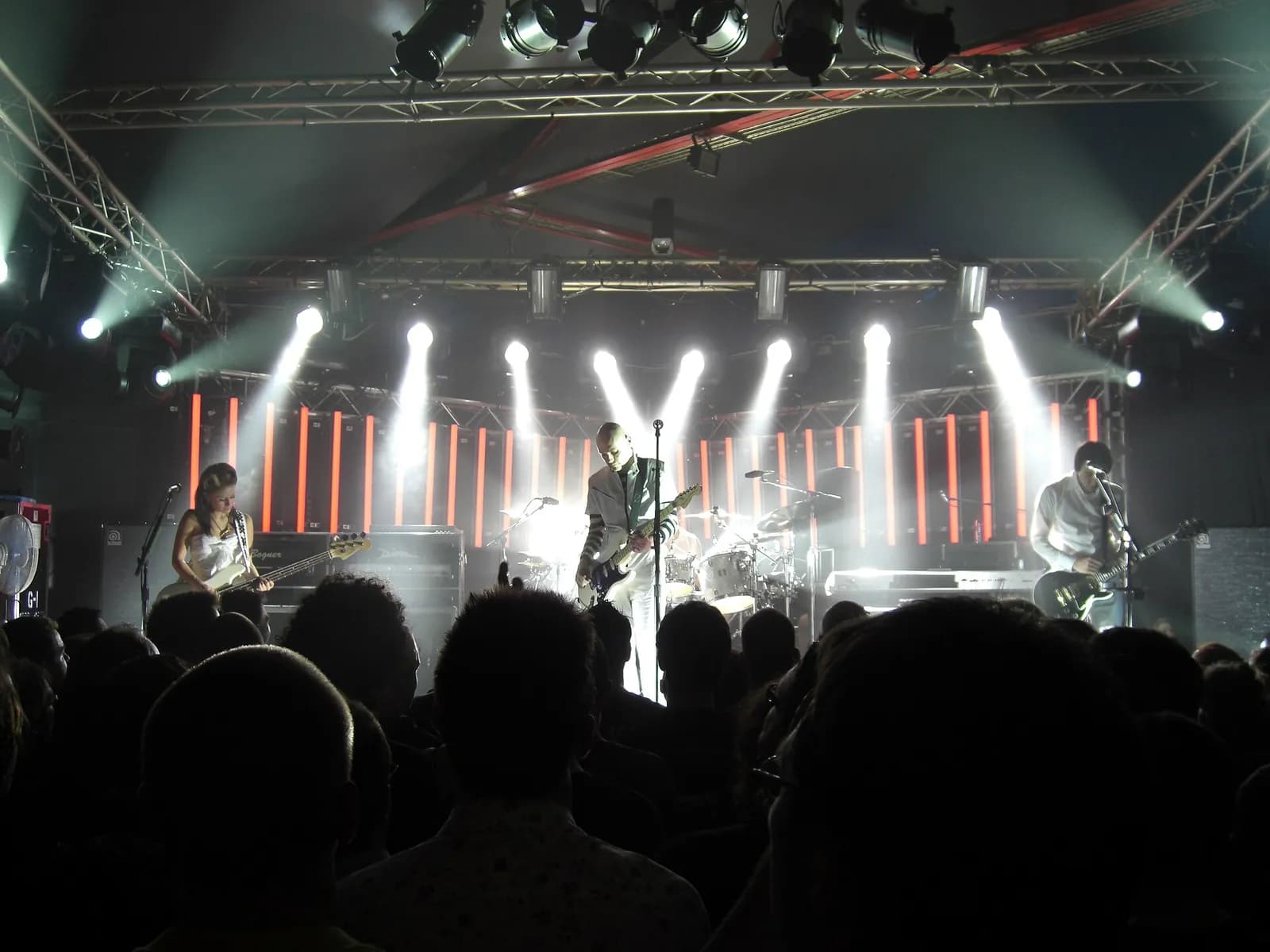 Billy Corgan performing with The Smashing Pumpkins at den Atelier in Luxembourg.
