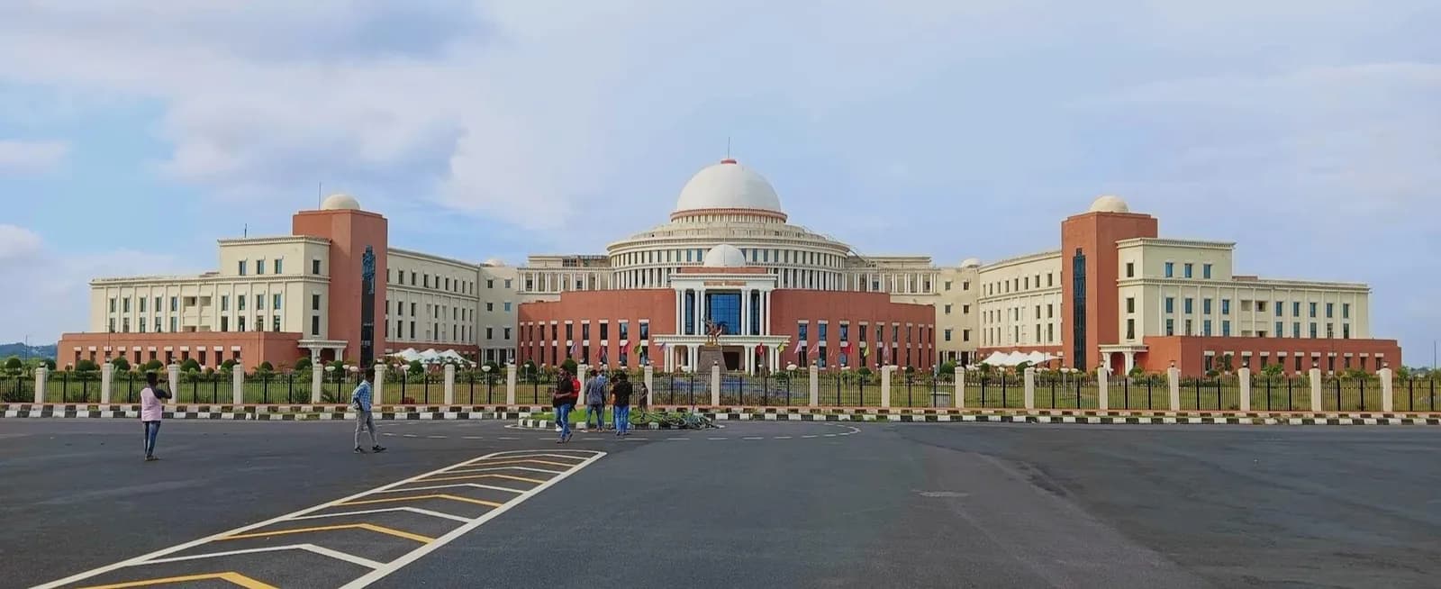 The Jharkhand Legislative Assembly building in Ranchi.