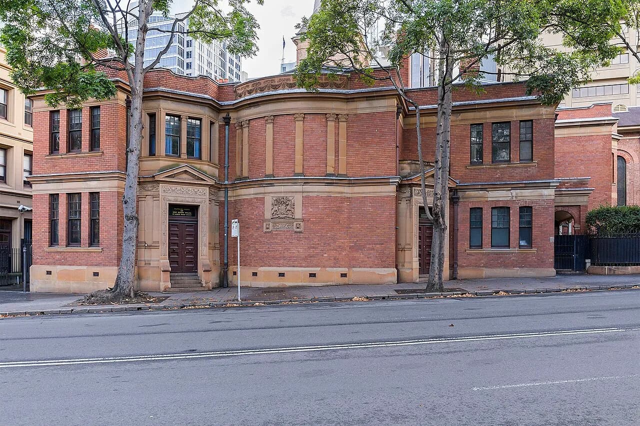 Exterior of the New South Wales Supreme Court’s St James Road Court building in Sydney