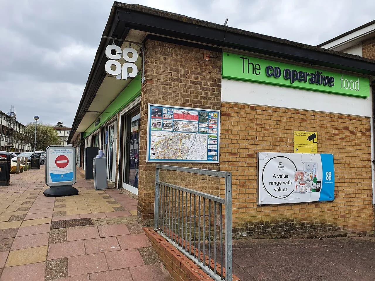 Co-op Food store at Colt Hatch in Harlow, Essex