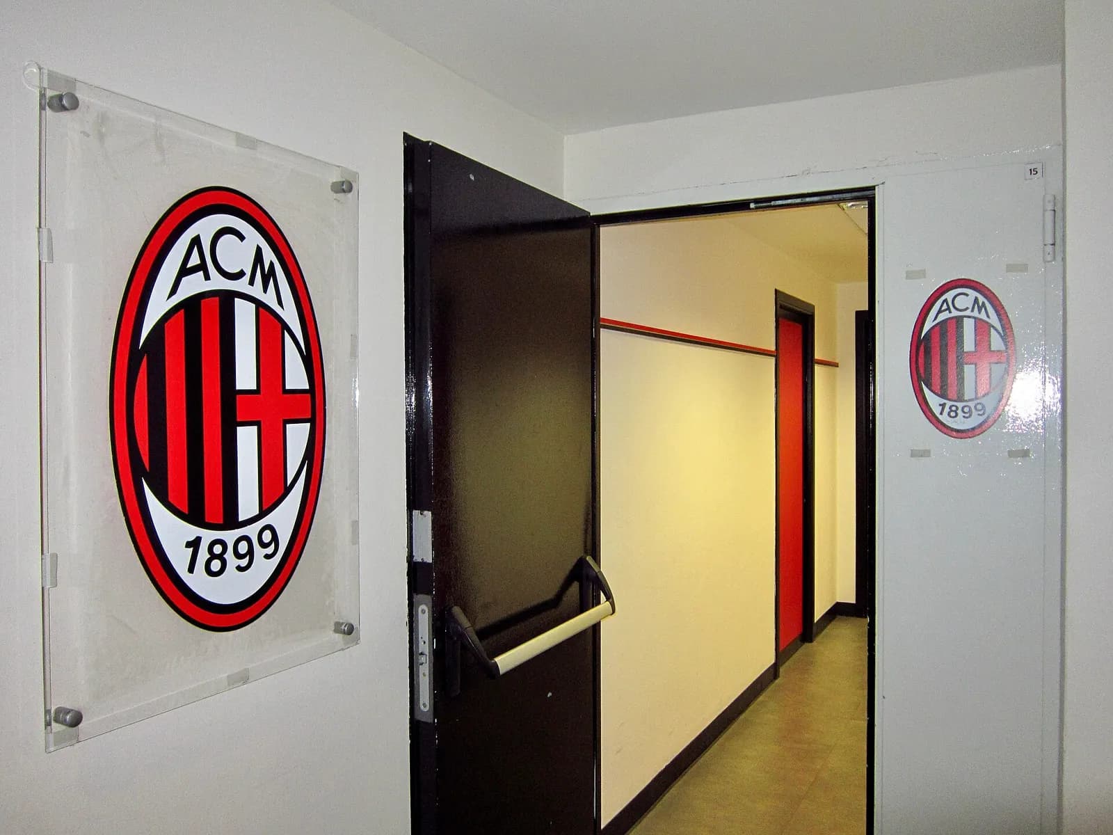 Interior of San Siro stadium in Milan.