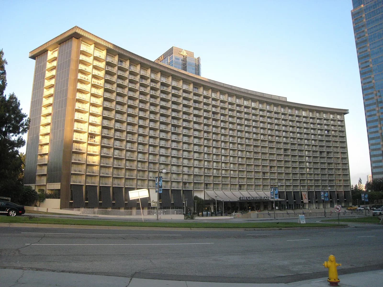 The Century Plaza Hotel in Century City, Los Angeles.