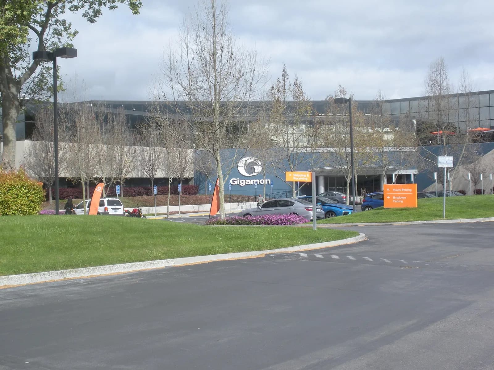 Exterior of Gigamon’s headquarters in Santa Clara, California.