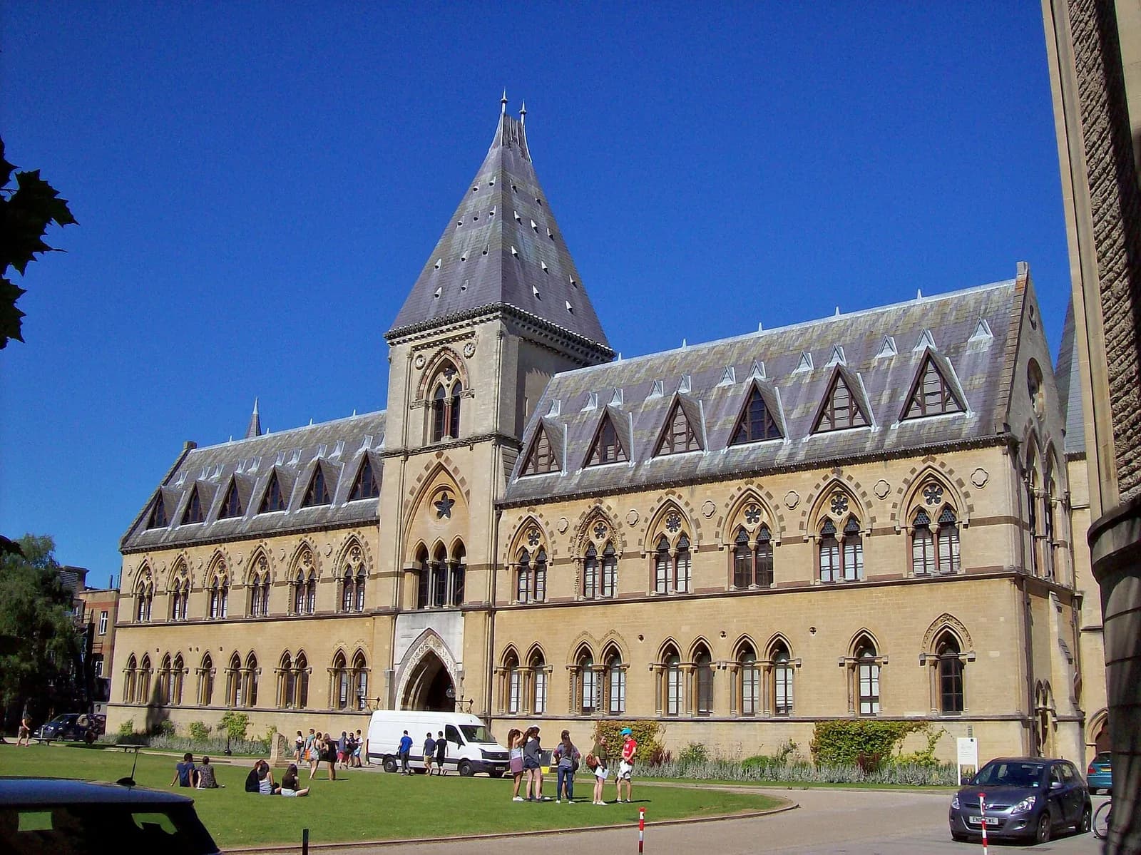Exterior of the Museum of Natural History in Oxford.
