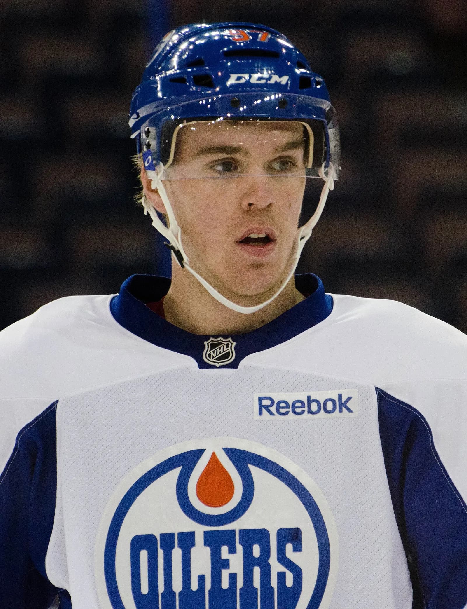 Connor McDavid during the Edmonton Oilers’ development camp.