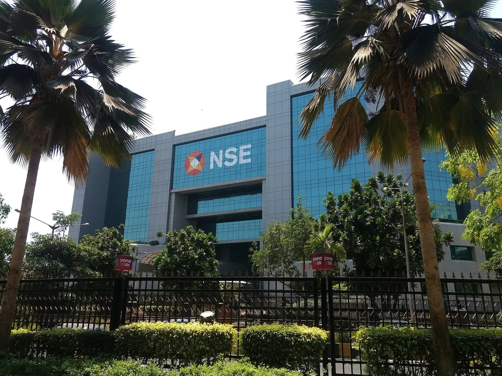 National Stock Exchange building in Mumbai.