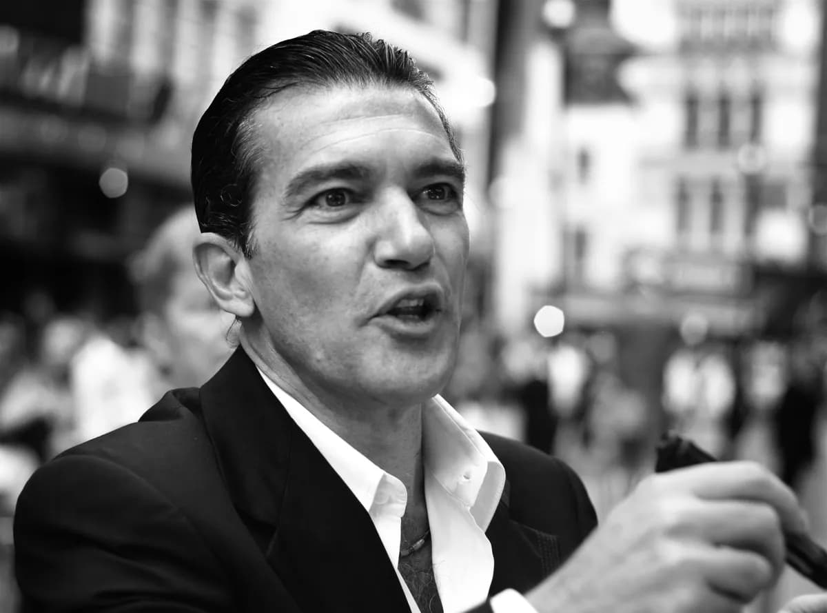 Antonio Banderas at the Shrek the Third London premiere.