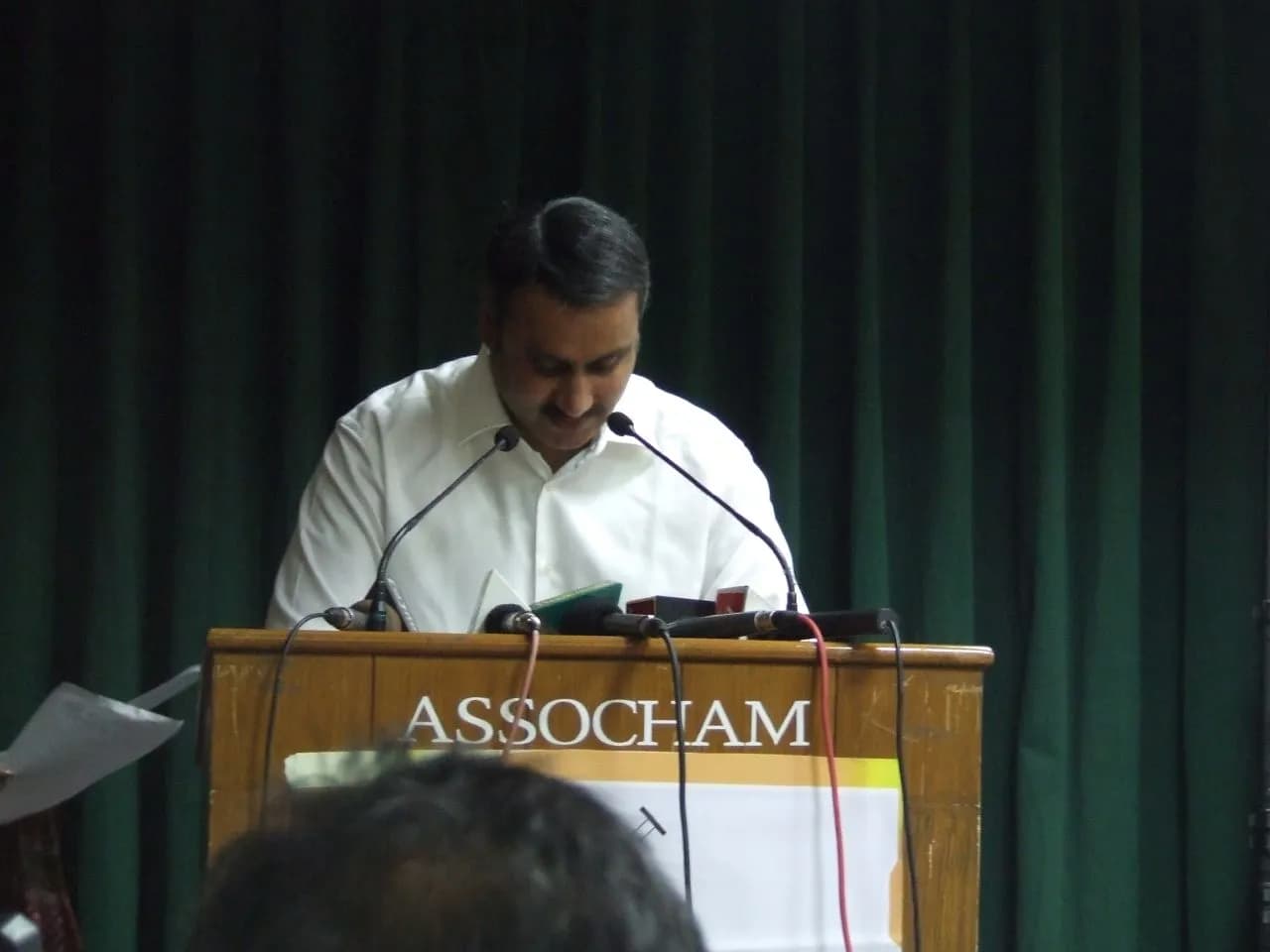 Anbumani Ramadoss in a portrait photograph.