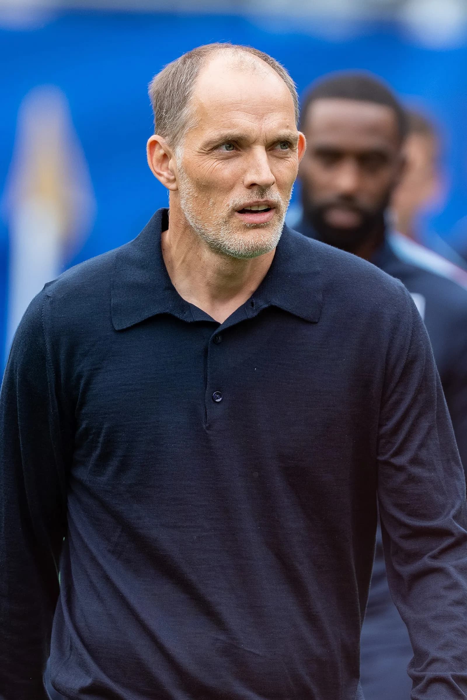 Thomas Tuchel during England's match against Ghana in June 2026
