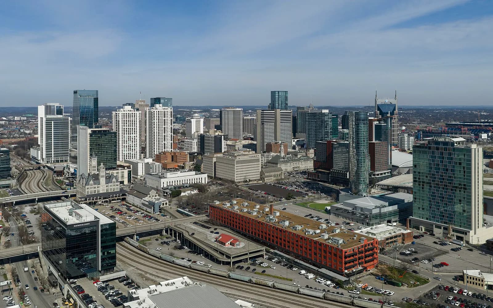 Downtown Nashville skyline