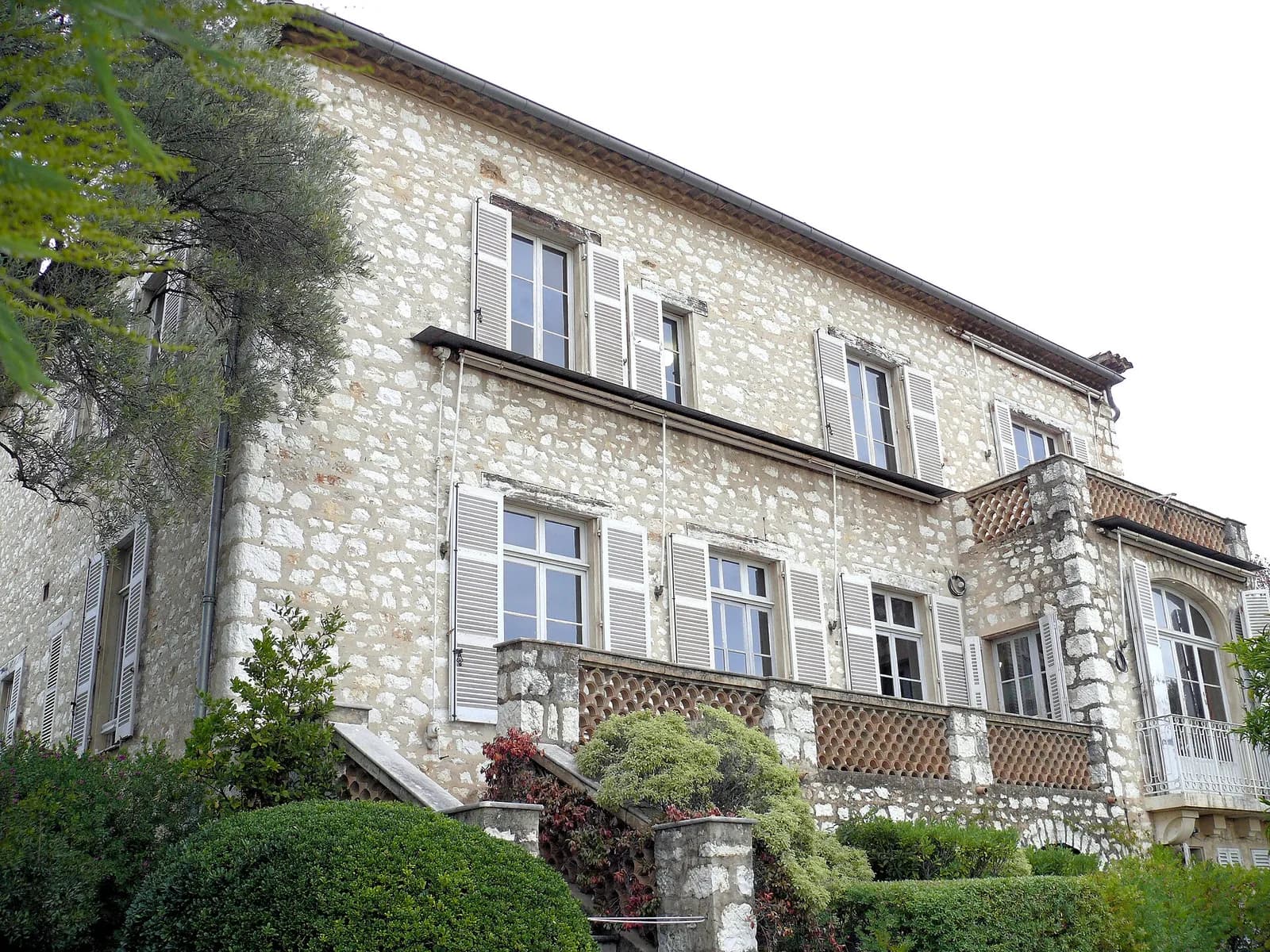 The Musée Renoir villa in Cagnes-sur-Mer, France.