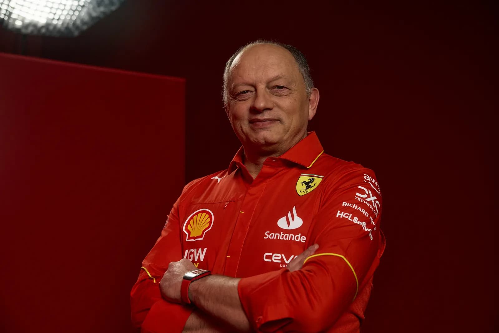 Frédéric Vasseur in a 2024 portrait photograph