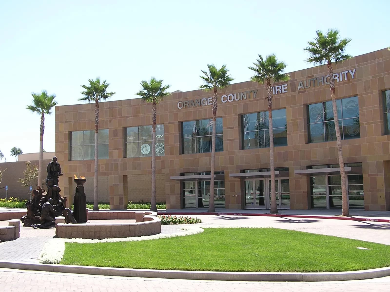 Headquarters of the Orange County Fire Authority in Irvine, California.