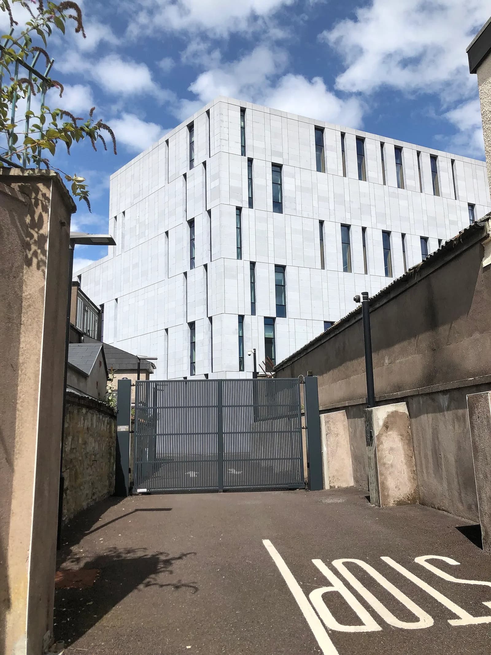 Cork Courthouse on Anglesea Street, viewed from Copley Street.