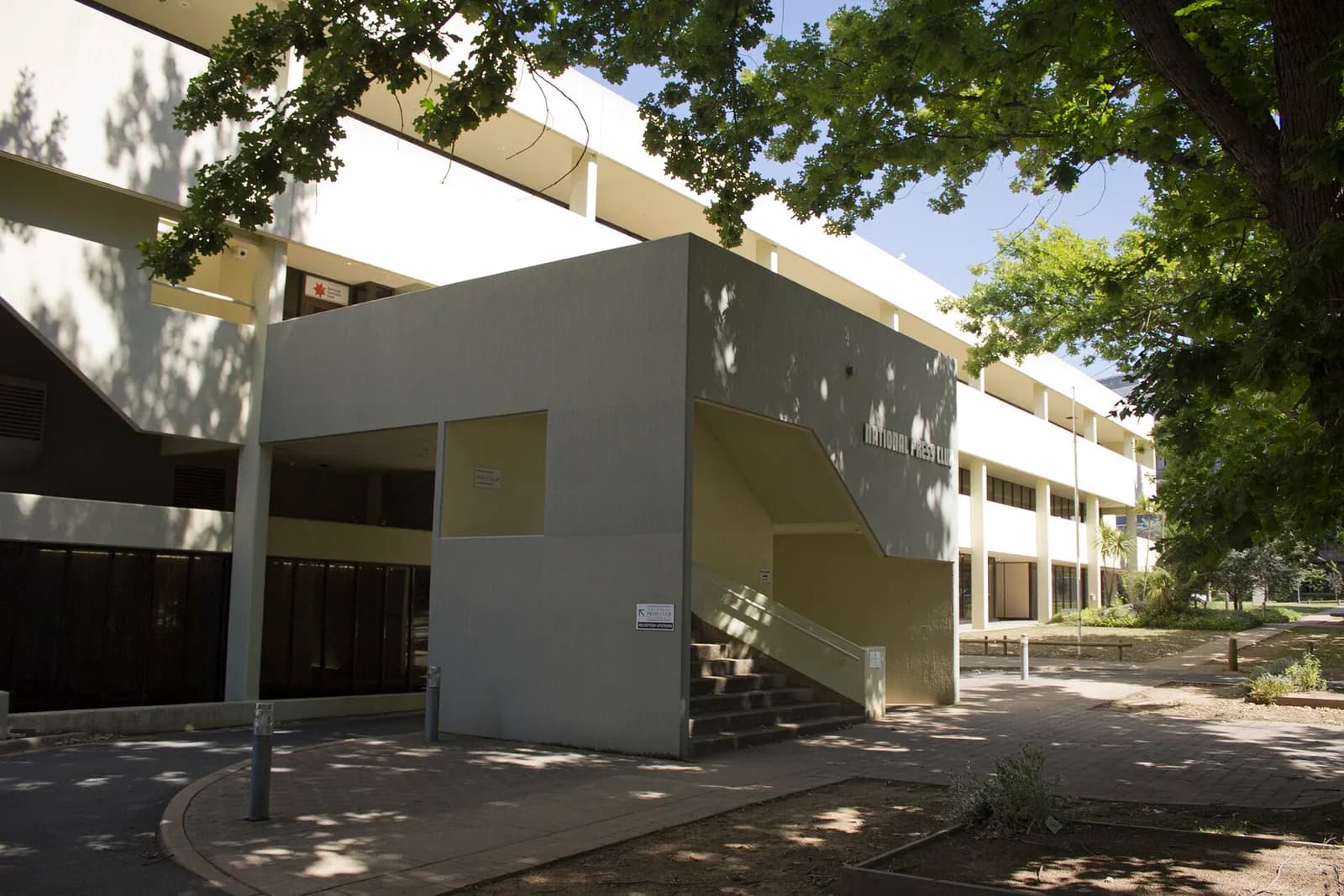 The National Press Club building in Barton, Australian Capital Territory.