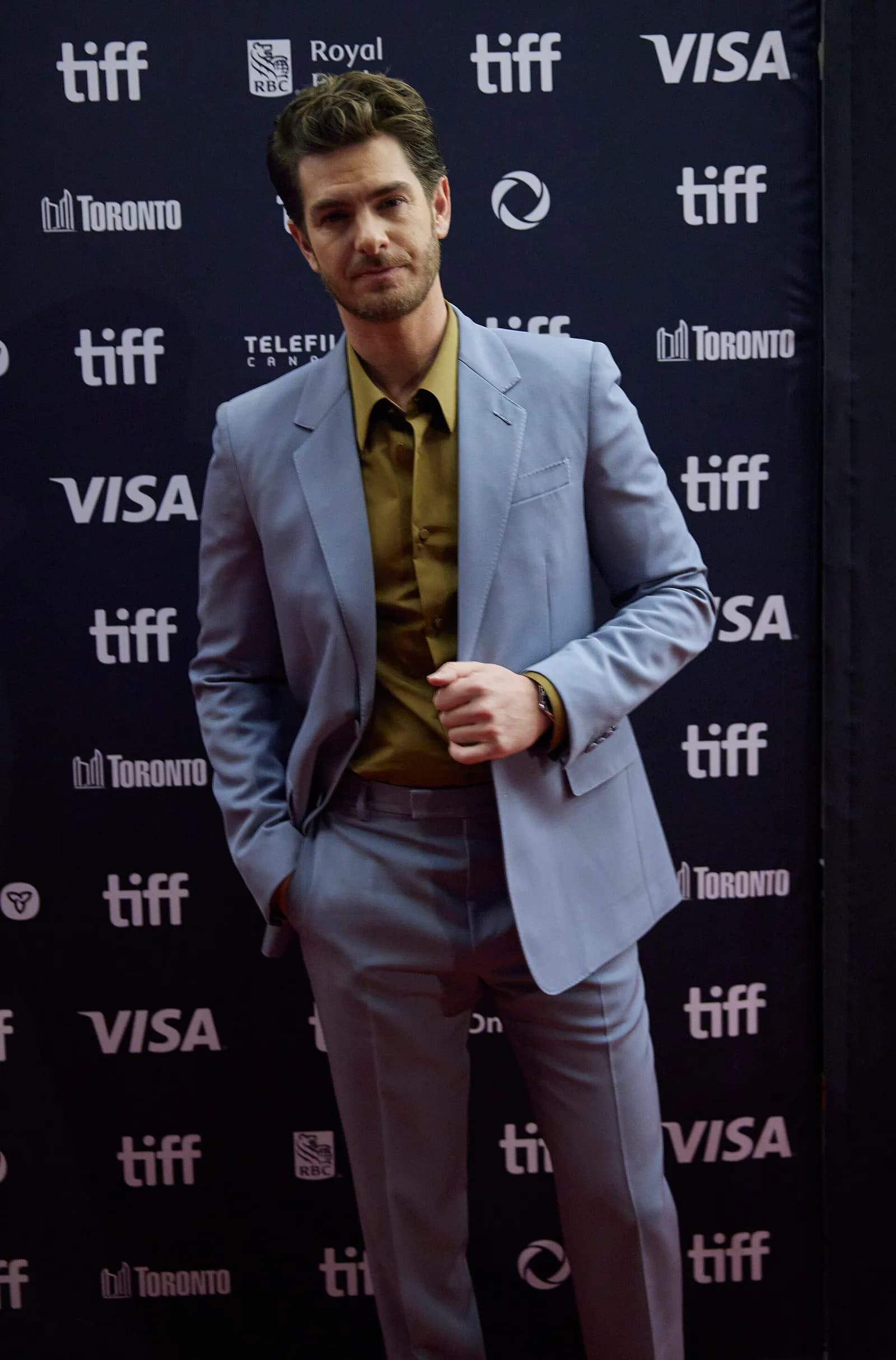 Andrew Garfield at the 2024 Toronto International Film Festival in Toronto, Canada.