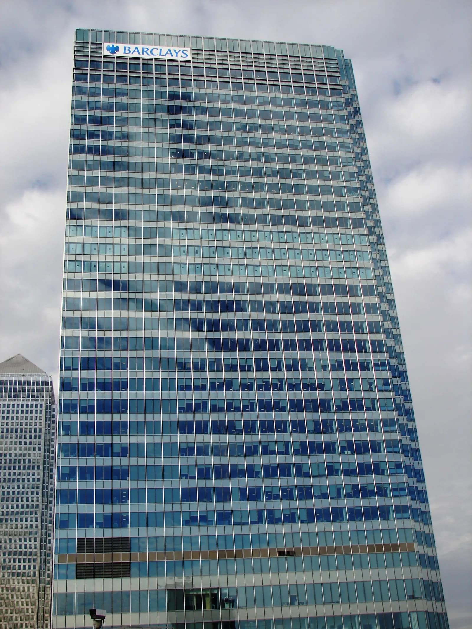 One Churchill Place, Barclays’ world headquarters in Canary Wharf, London.