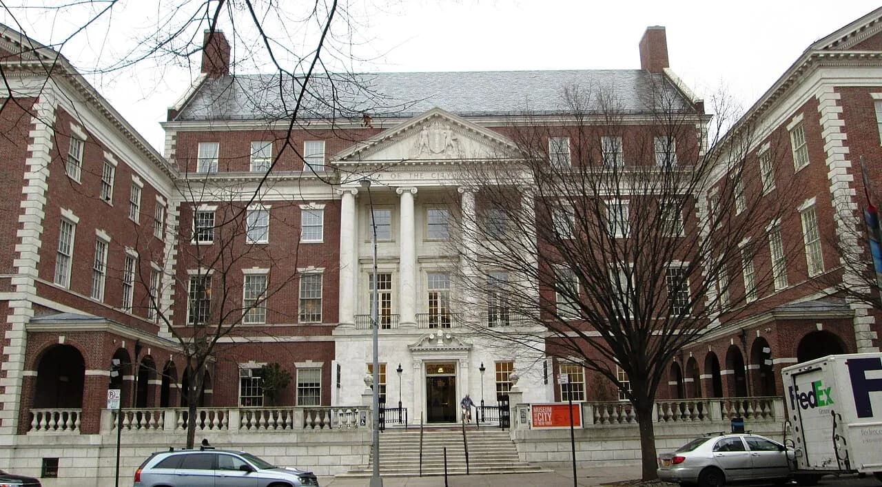 Exterior of the Museum of the City of New York on Fifth Avenue