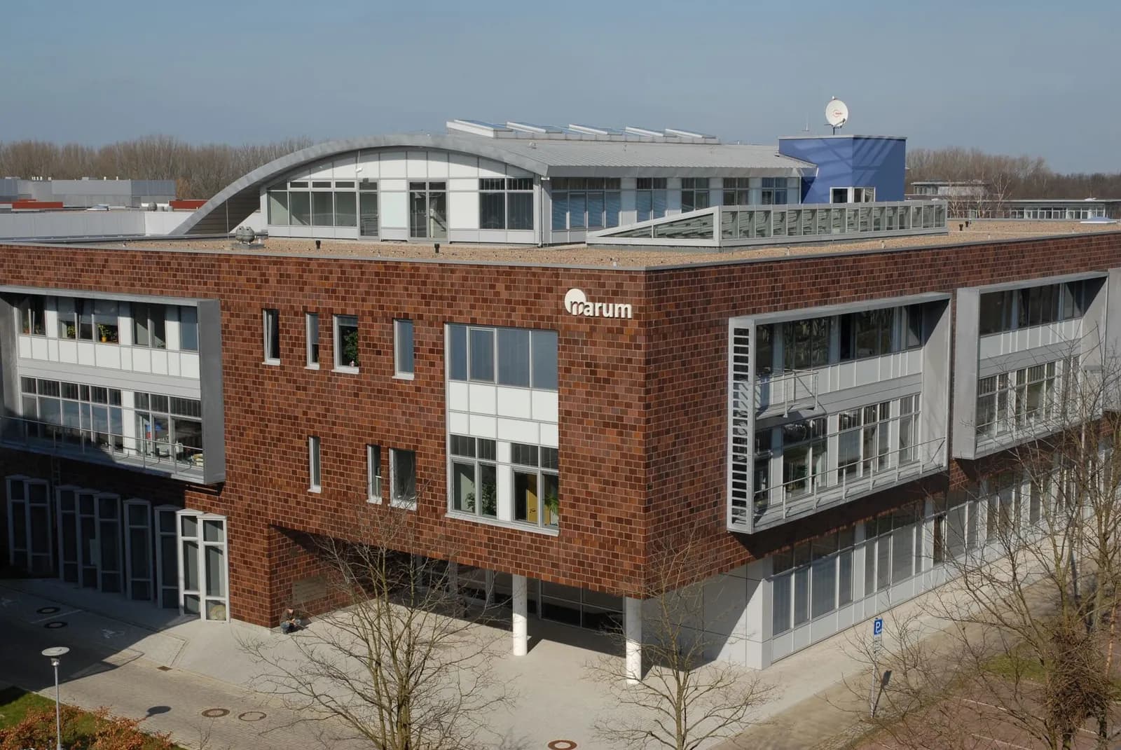 Exterior of the MARUM building at the University of Bremen.