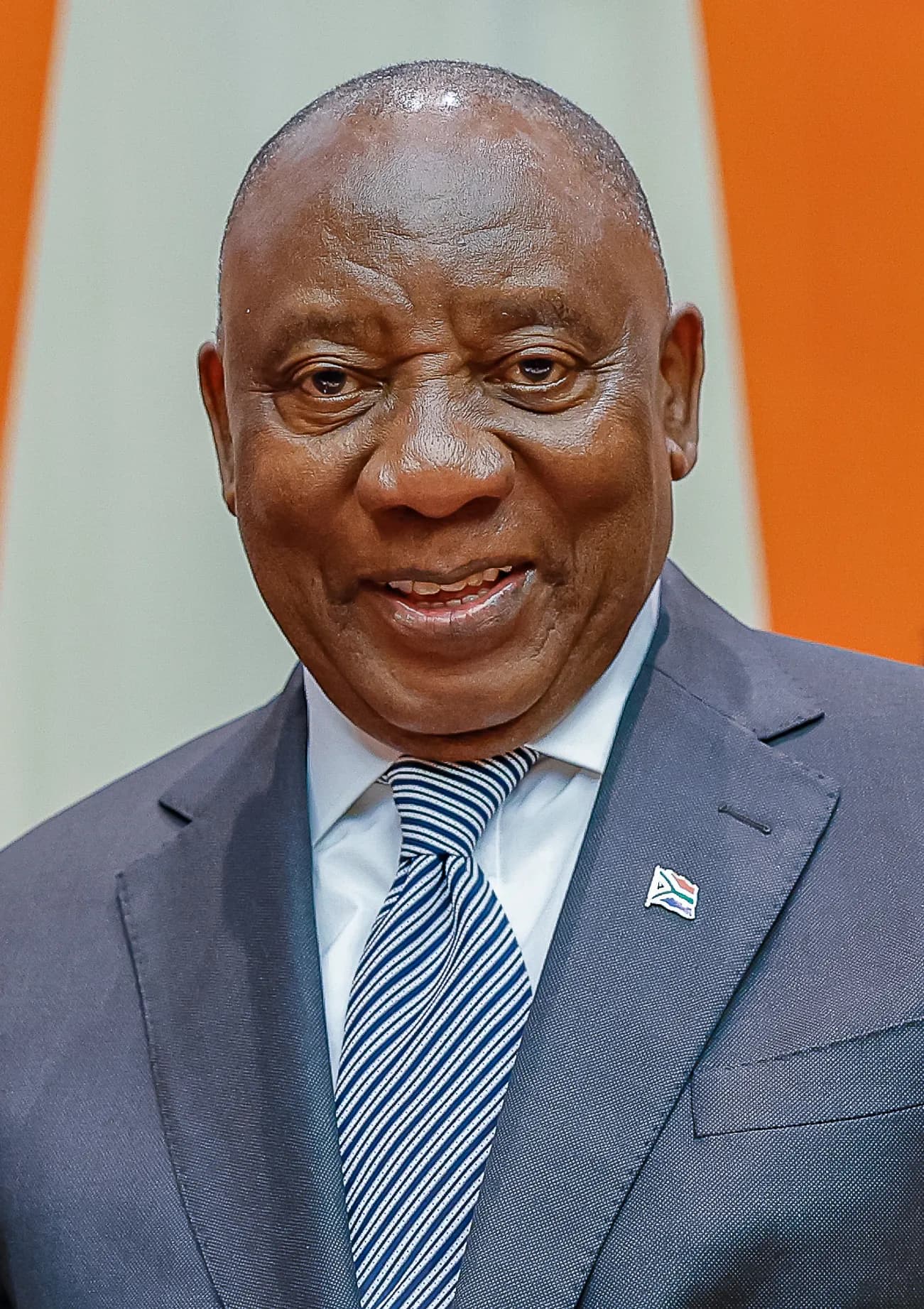 Cyril Ramaphosa at a United Nations meeting in New York in September 2024