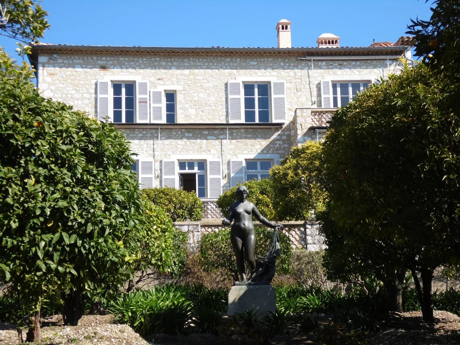 The Musée Renoir in Cagnes-sur-Mer, France.