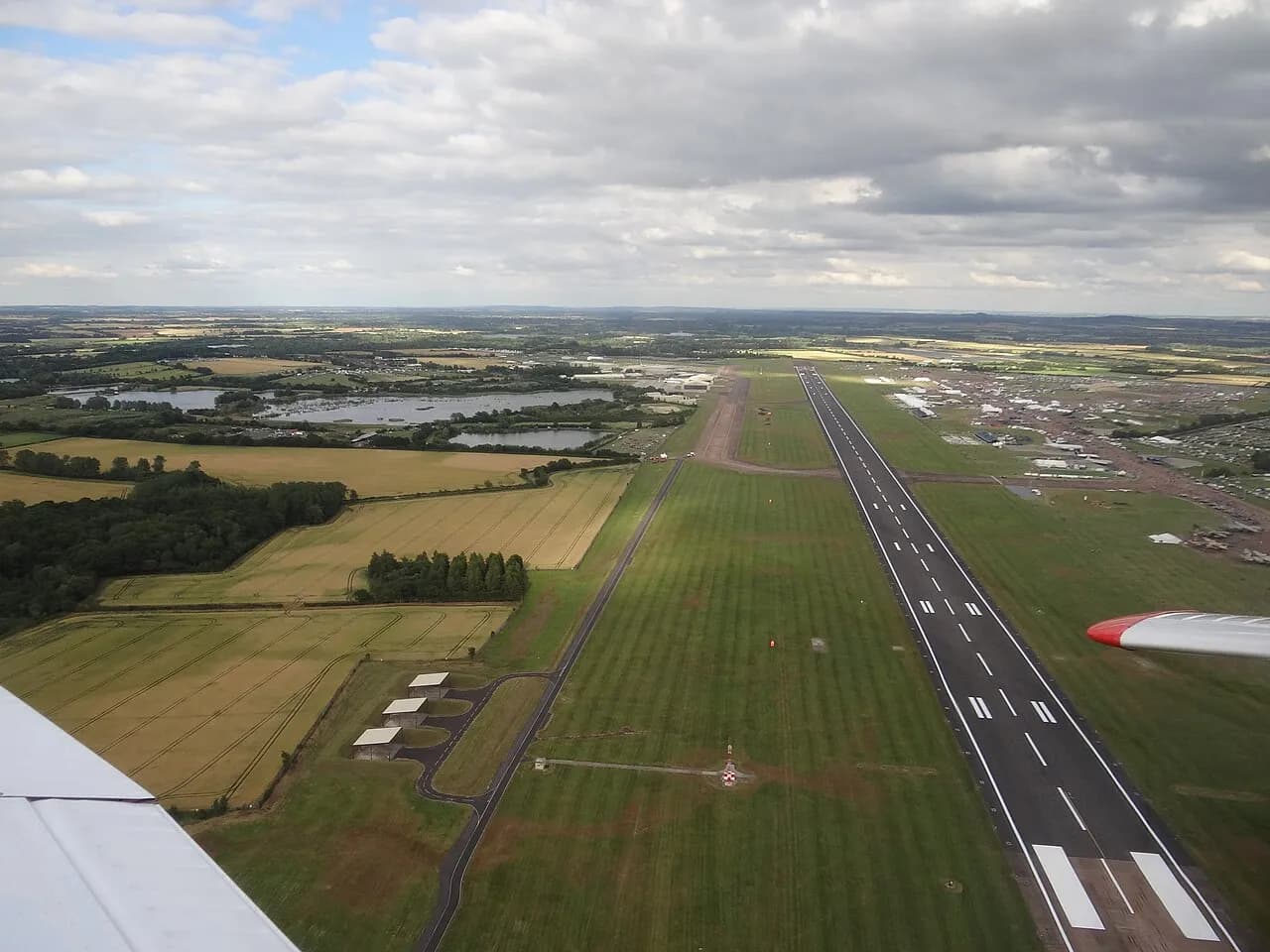 File photograph of RAF Fairford in Gloucestershire