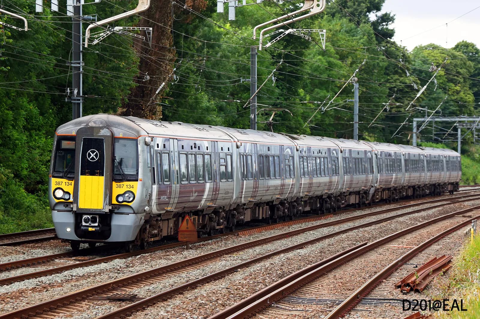 Heathrow Express Class 387 train, unit 387134.