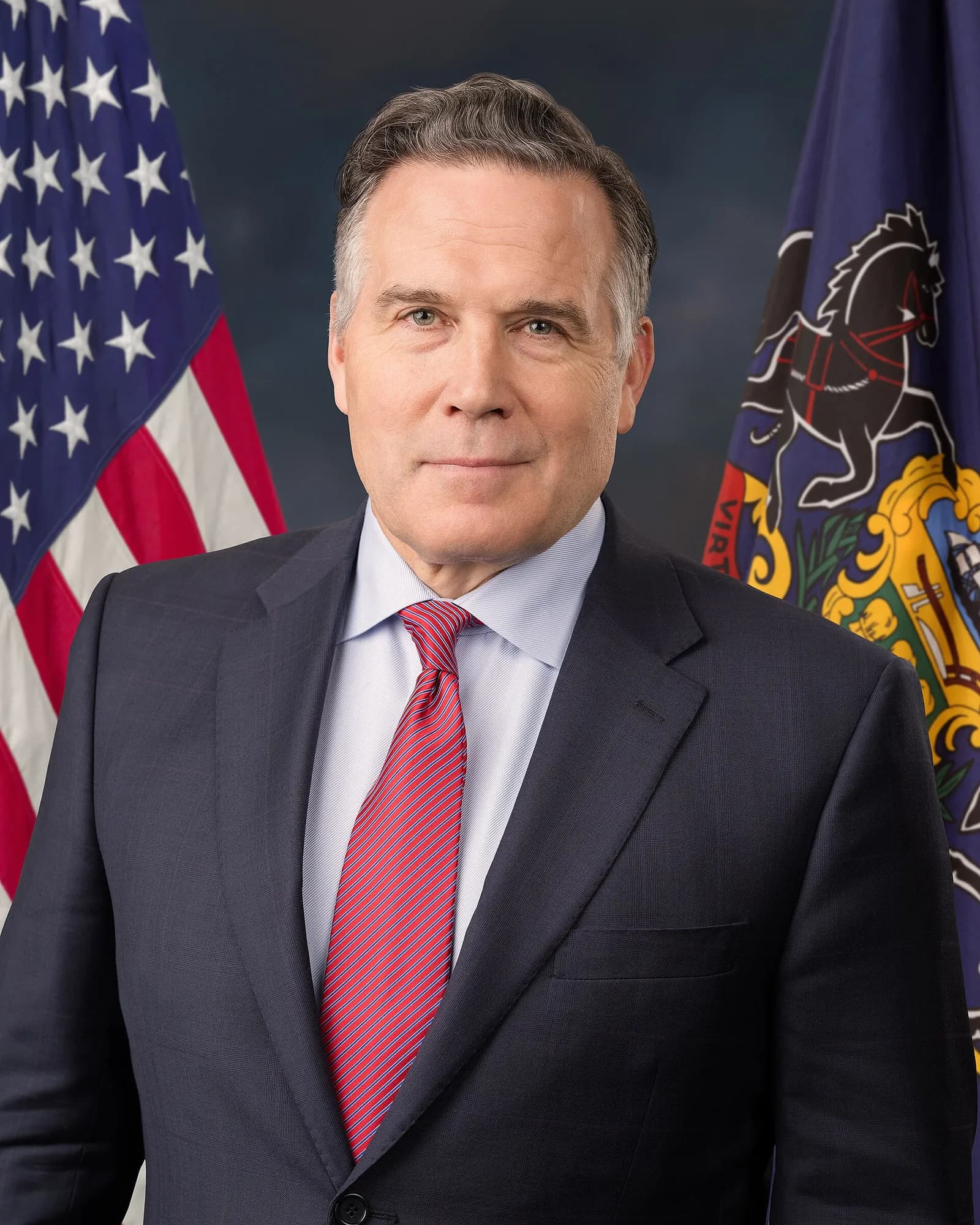 Official portrait of U.S. Senator Dave McCormick.