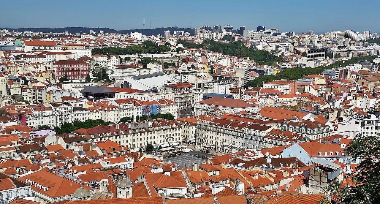 Cityscape of Lisbon, Portugal