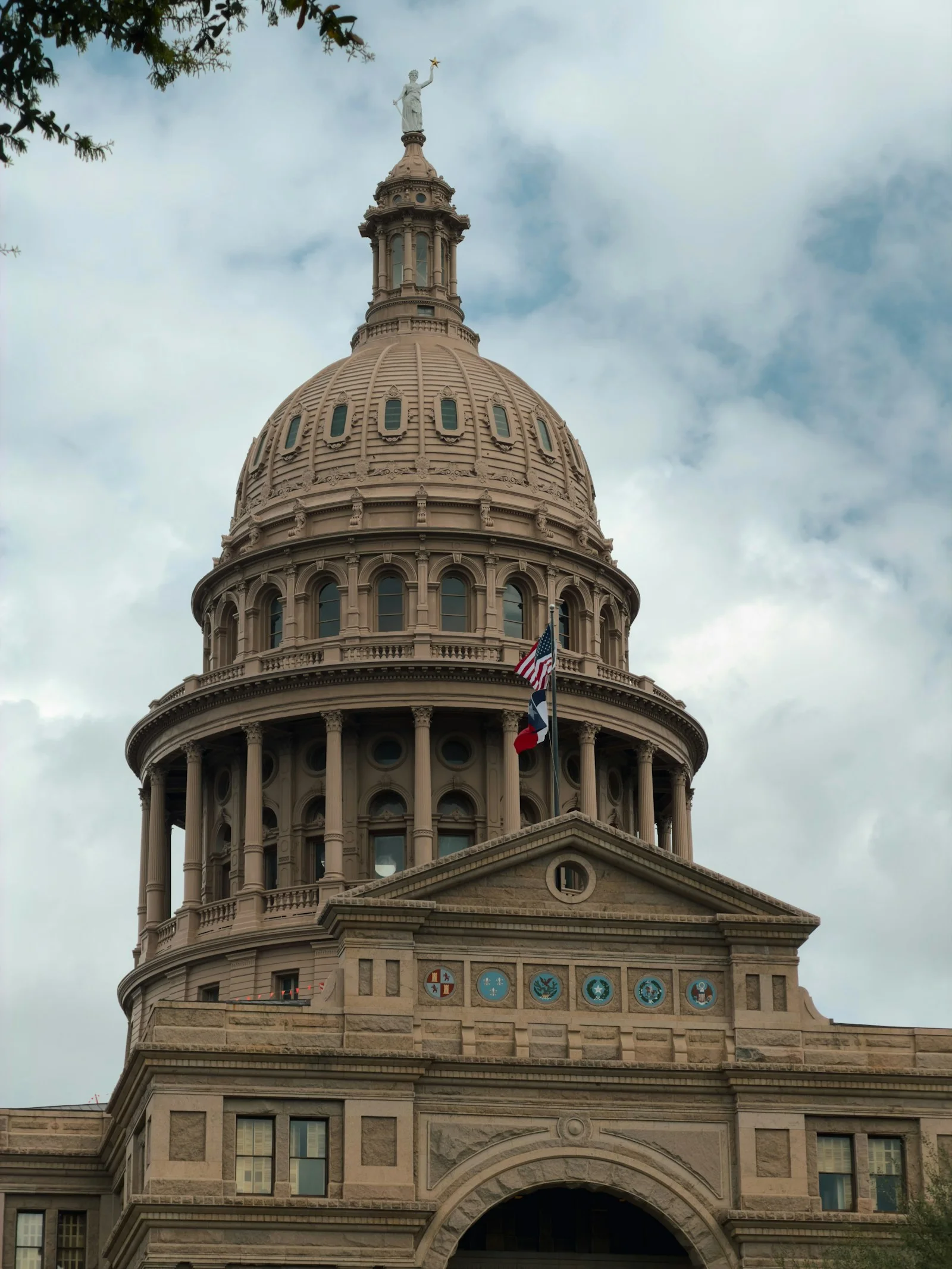 The Texas State Capitol building in Austin