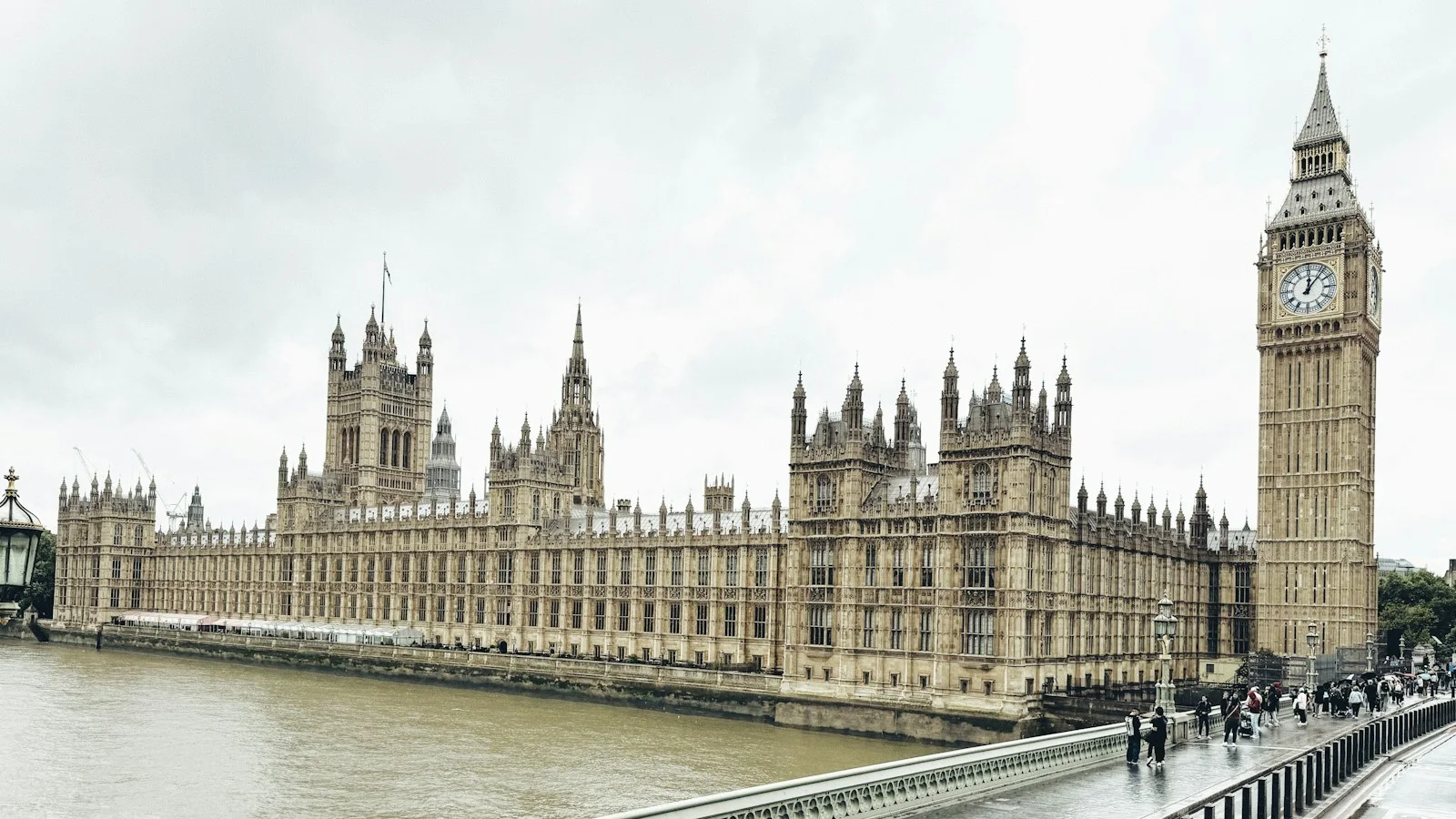 The Palace of Westminster and Big Ben in London