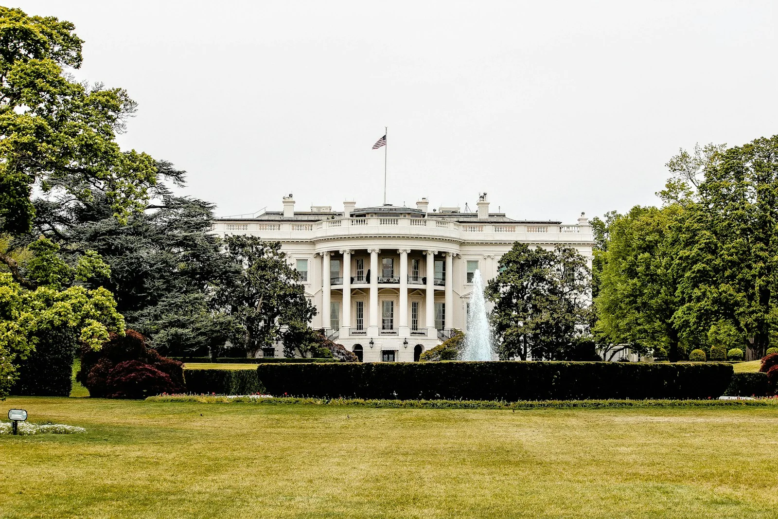 The White House in Washington, photographed circa 2012